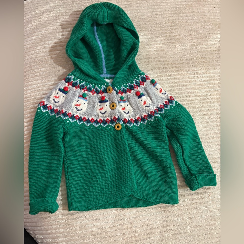 Baby boden button sweater